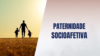 Paternidade socioafetiva [upl. by Azar]