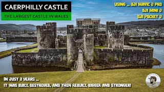 Caerphilly Castle  The Largest in Wales 2nd in Britain [upl. by Ahsilac366]