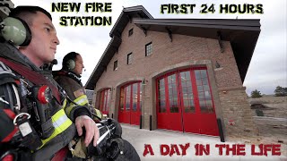 First 24 Hours in a New Fire Station  A Day in the Life [upl. by Sikram]