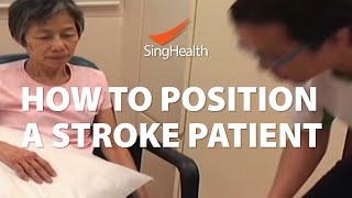 How To Position A Stroke Patient [upl. by Olra]