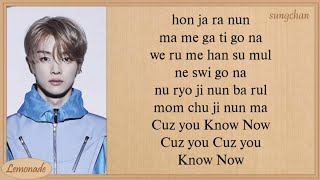 NCT U  Know Now Easy Lyrics [upl. by Ekez580]