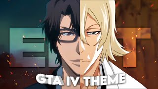 Aizen x Urahara  GTA IV Theme Edit [upl. by Malachi492]